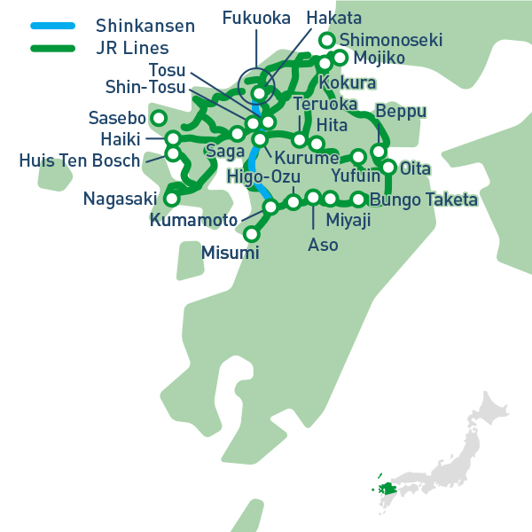 Tessera per la Northern Kyushu Area