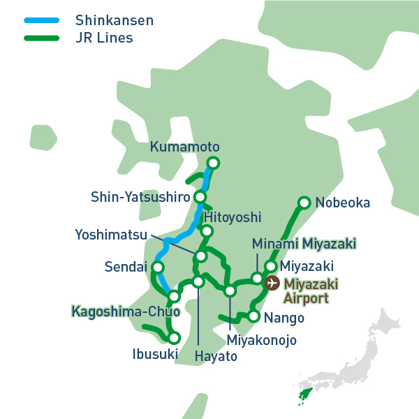 Pass pour le Sud du Kyushu